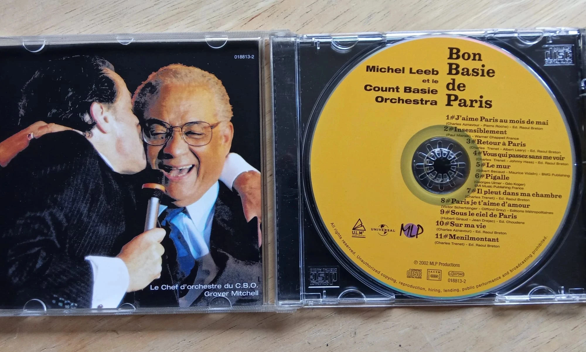 Bon Basie de Paris, par Michel Leeb en het Count Basie Orchestra – photo 2